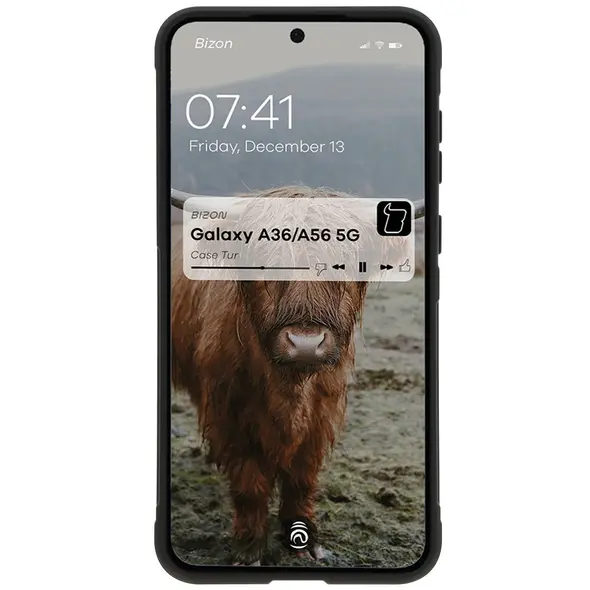 Pancerne etui Bizon Case Tur do Samsung Galaxy A36 5G / A56 5G czarne