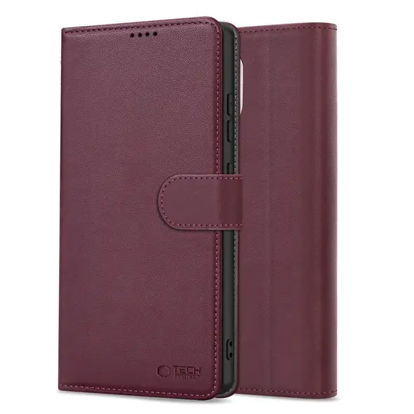 Etui Tech-Protect Wallet Samsung Galaxy A56 5G Mulberry