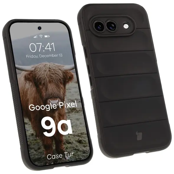 Pancerne etui Bizon Case Tur do Google Pixel 9a czarne