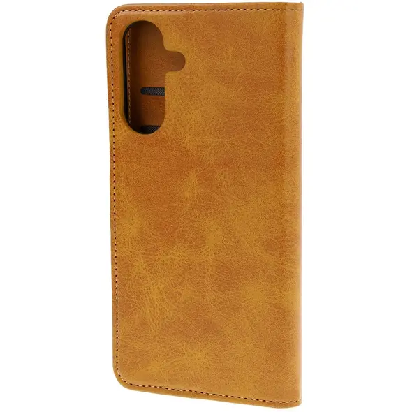Etui z klapką Bizon Case Pocket do Samsung Galaxy A56 5G brązowe