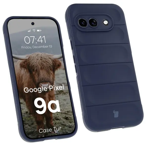 Pancerne etui Bizon Case Tur do Google Pixel 9a granatowe