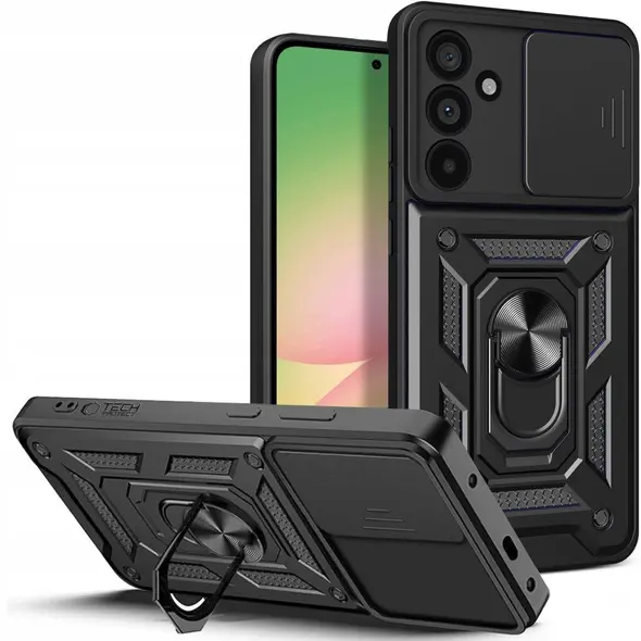 Etui Tech-Protect Camshield Pro Samsung Galaxy A56 5G Black