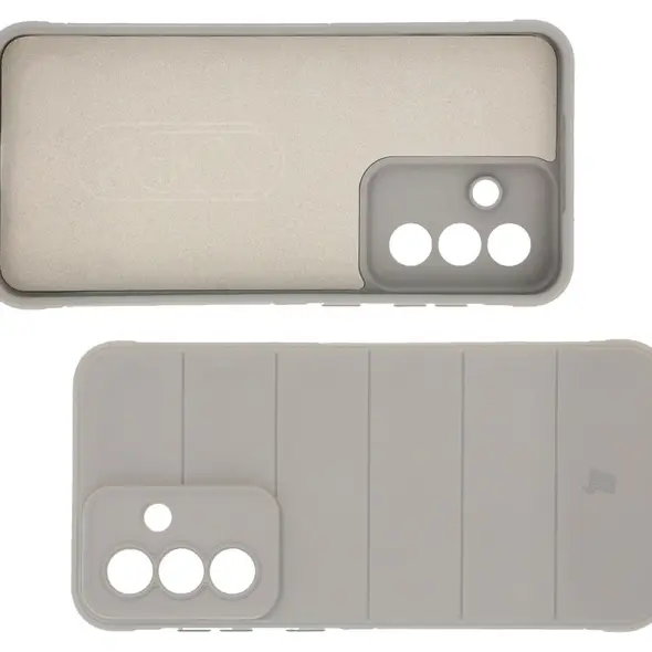 Pancerne etui Bizon Case Tur do Samsung Galaxy A36 5G / A56 5G jasnoszare
