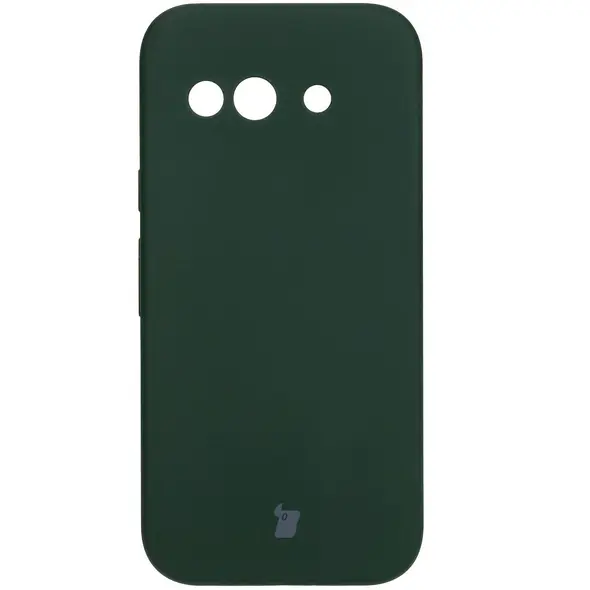 Silikonowe etui Bizon Soft Case do Google Pixel 9a ciemnozielone