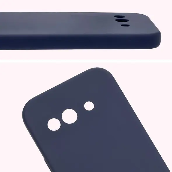 Silikonowe etui Bizon Soft Case do Google Pixel 9a ciemnoniebieskie