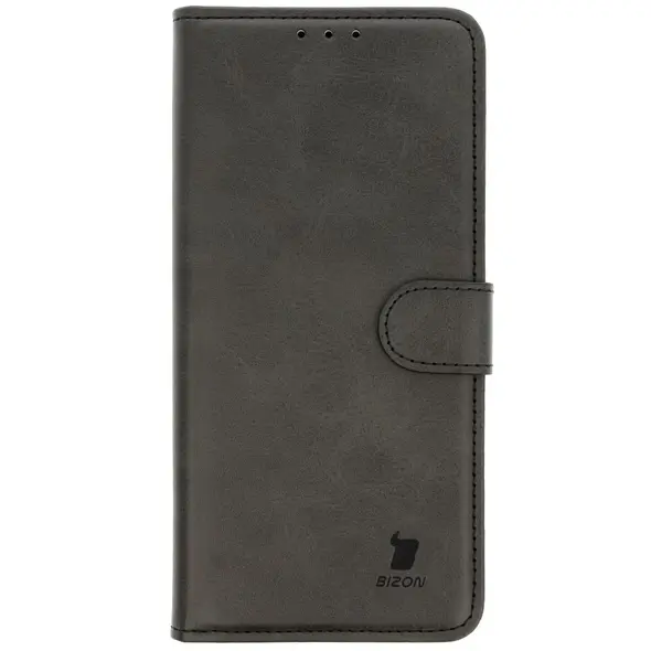 Etui z klapką Bizon Case Pocket do Honor Magic7 Pro czarne