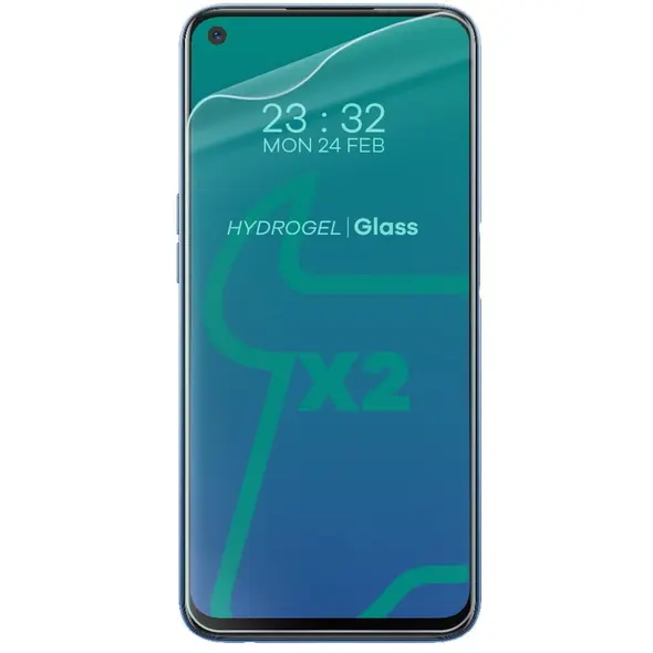 Folia hydrożelowa na ekran Bizon Glass Hydrogel Realme 7 / 7 Pro / 8 / Pro [2 PACK]