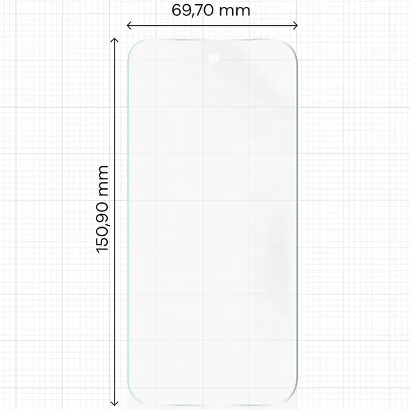 Folia matowa Bizon Glass Film Sun do Google Pixel 9a [2 PACK]