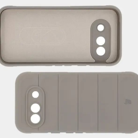 Pancerne etui Bizon Case Tur do Google Pixel 9a jasnoszare