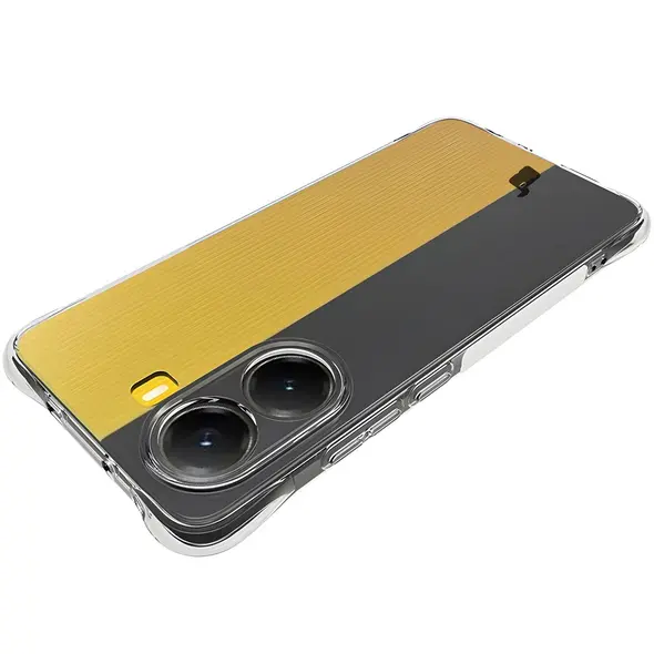 Elastyczne etui Bizon Case Salpa do Xiaomi Poco X7 Pro przezroczyste