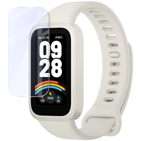 Elastyczne szkło hybrydowe Bizon Glass Watch Mule do Xiaomi Smart Band 9 Active