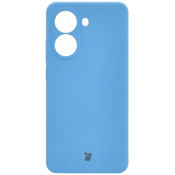 Silikonowe etui Bizon Soft Case do Xiaomi POCO X7 Pro niebieskie