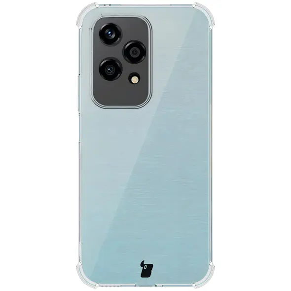 Etui + 2x folia na ekran Bizon Case Clear Pack do Honor 200 Lite przezroczyste