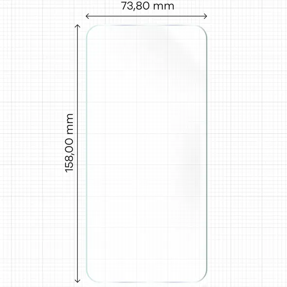 Folia hydrożelowa na ekran Bizon Glass Hydrogel Front do Honor 200 Pro [2 PACK]