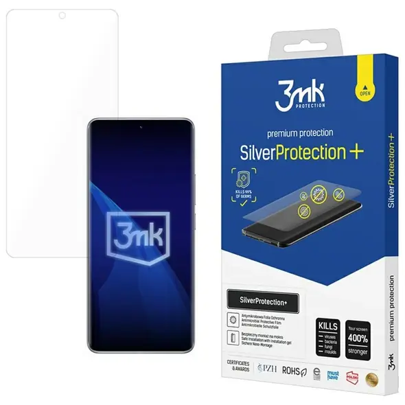 Antymikrobowa folia ochronna 3MK SilverProtect+ do Xiaomi POCO X7