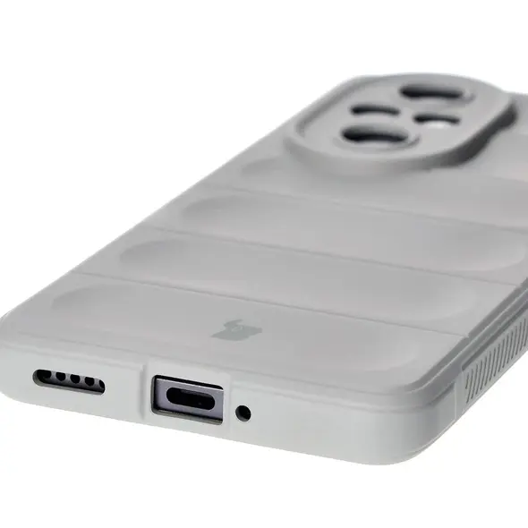 Pancerne etui Bizon Case Tur do Honor 200 Pro jasnoszare