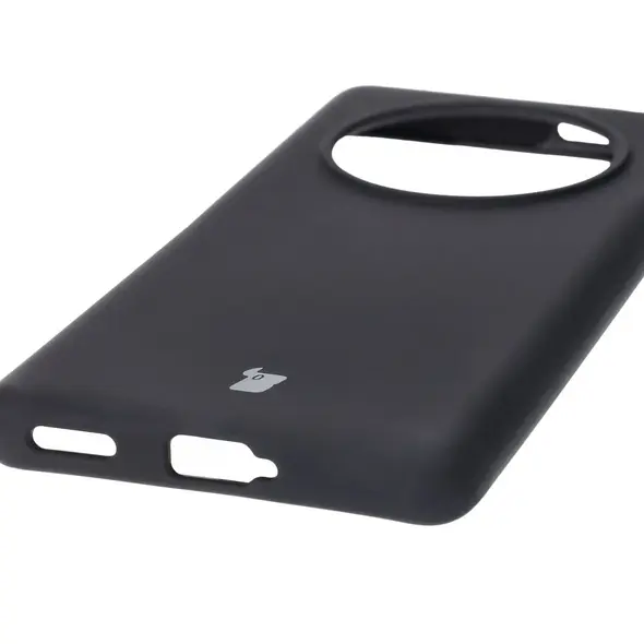 Silikonowe etui Bizon Soft Case do Honor Magic7 Lite czarne