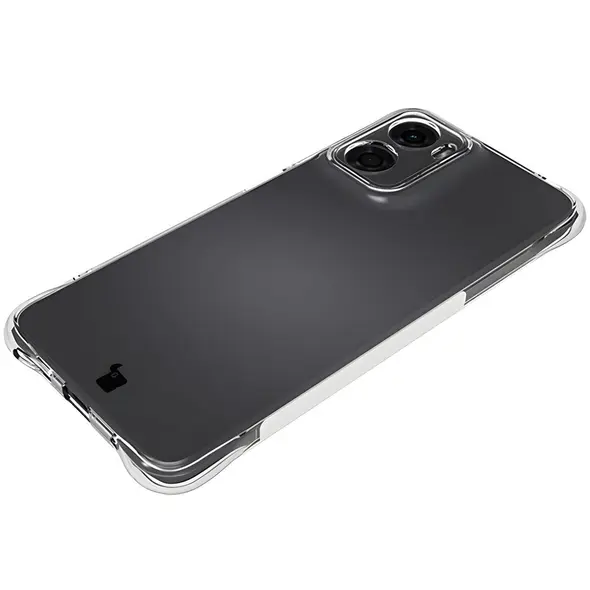 Etui + 2x szkło na ekran Bizon Case Clear Pack do Motorola Moto E15