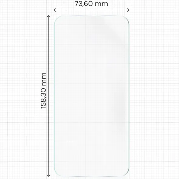 Folia hydrożelowa na ekran Bizon Glass Hydrogel Front do Realme 14 Pro Plus 5G [2 PACK]