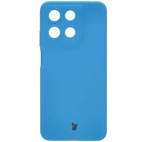 Silikonowe etui Bizon Soft Case do Motorola Moto G15 / G15 Power niebieskie