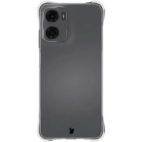 Etui + 2x szkło na ekran Bizon Case Clear Pack do Motorola Moto E15