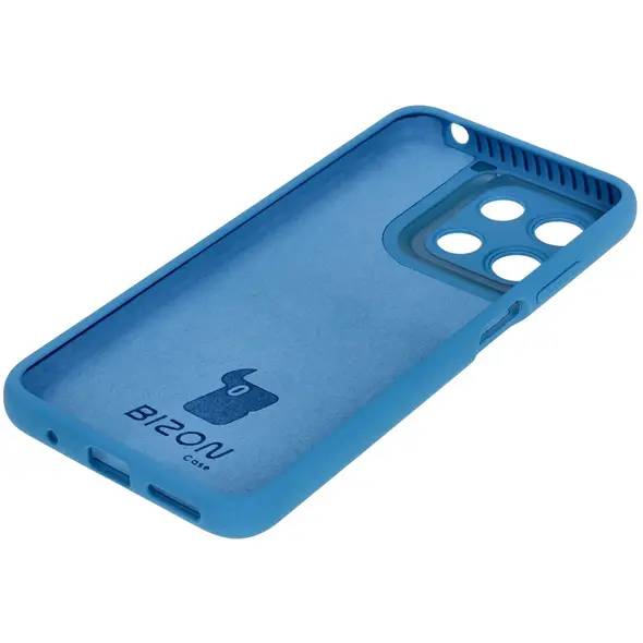 Silikonowe etui Bizon Soft Case do Motorola Moto G15 / G15 Power niebieskie