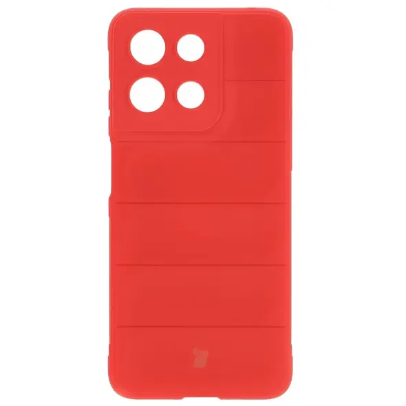 Pancerne etui Bizon Case Tur do Motorola Moto G15 / G15 Power czerwone