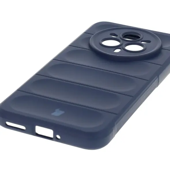 Pancerne etui Bizon Case Tur do Realme 14 Pro Plus 5G granatowe