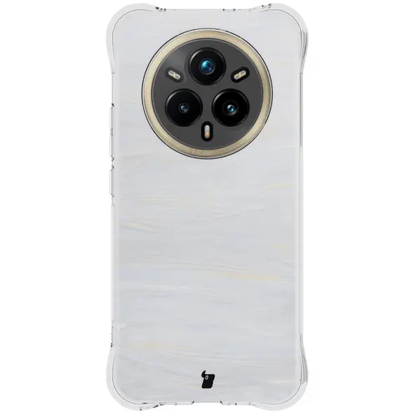 Elastyczne etui Bizon Case Salpa do Realme 14 Pro+ 5G przezroczyste