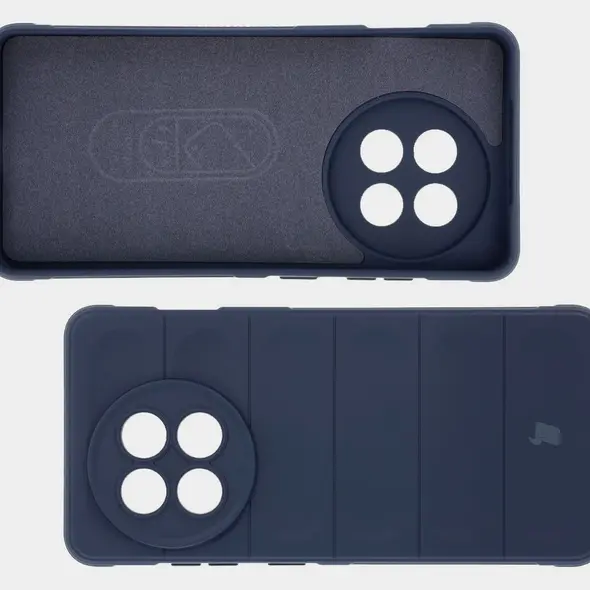 Pancerne etui Bizon Case Tur do OnePlus 13R granatowe