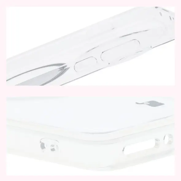 Etui z pierścieniem magnetycznym Bizon Case CrystalO do OnePlus 13R przezroczyste