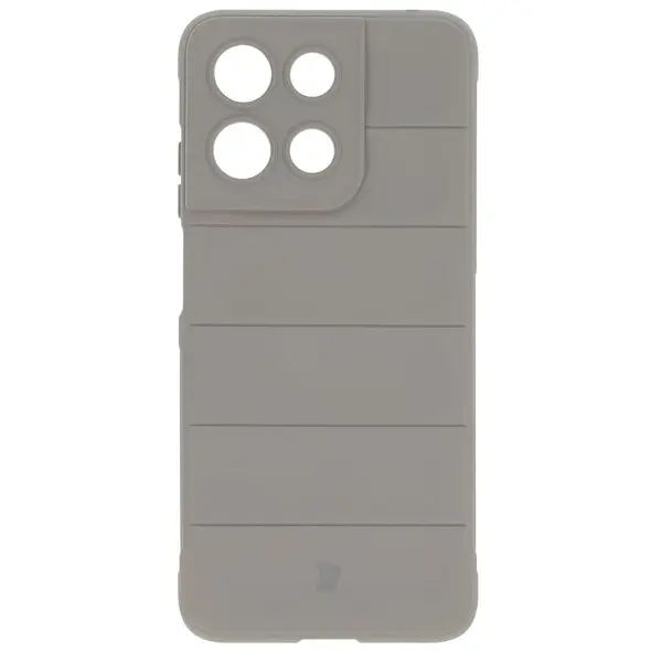 Pancerne etui Bizon Case Tur do Motorola Moto G15 / G15 Power jasnoszare