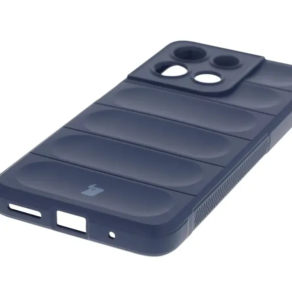 Pancerne etui Bizon Case Tur do Motorola Moto G15 / G15 Power granatowe