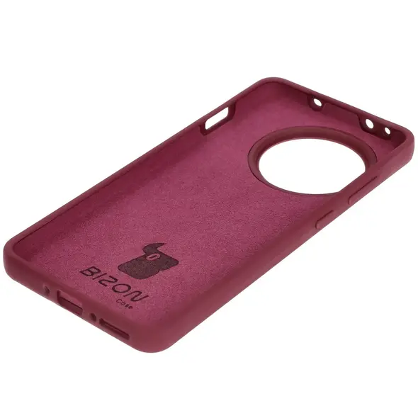 Silikonowe etui Bizon Soft Case do OnePlus 13R ciemnofioletowe