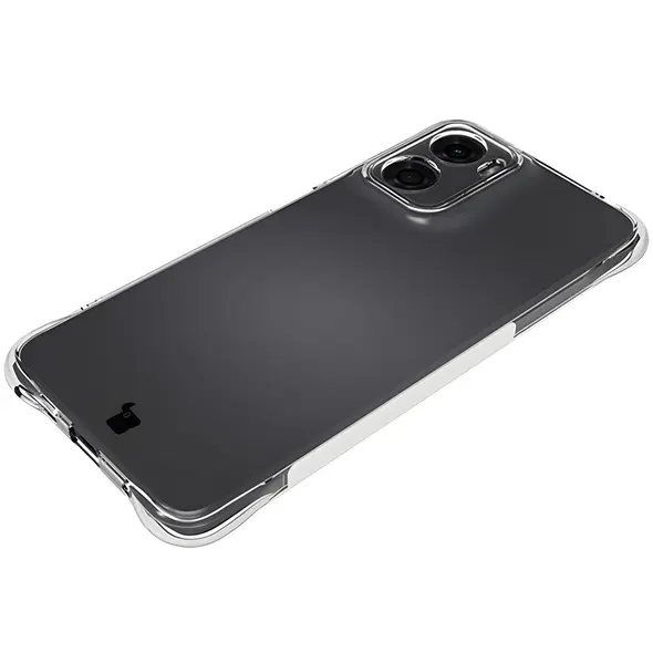 Elastyczne etui Bizon Case Salpa do Motorola Moto E15 przezroczyste