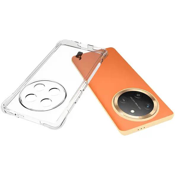 Elastyczne etui Bizon Case Salpa do Honor Magic7 Lite przezroczyste