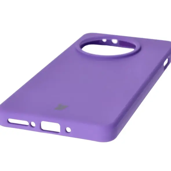 Silikonowe etui Bizon Soft Case do OnePlus 13R fioletowe