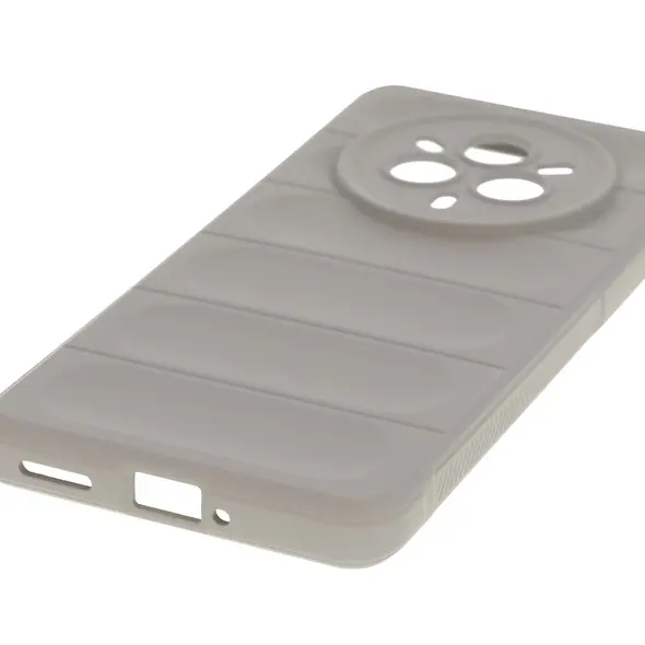 Pancerne etui Bizon Case Tur do Realme 14 Pro 5G jasnoszare