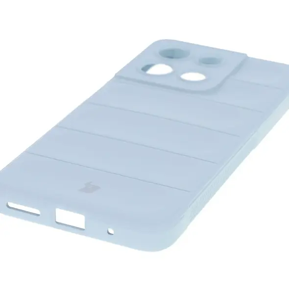 Pancerne etui Bizon Case Tur do Motorola Moto G15 / G15 Power jasnoniebieskie