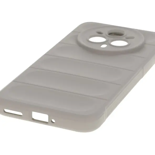 Pancerne etui Bizon Case Tur do Realme 14 Pro+ Plus 5G jasnoszare