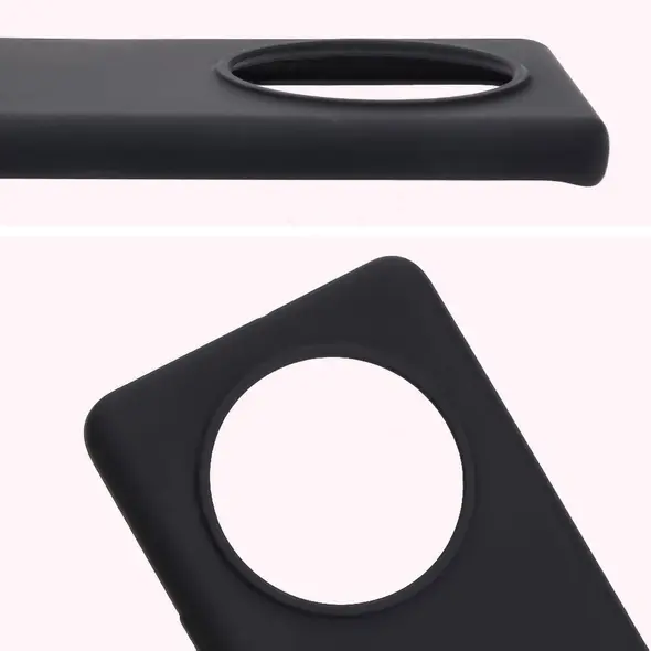 Silikonowe etui Bizon Soft Case do Honor Magic7 Lite czarne