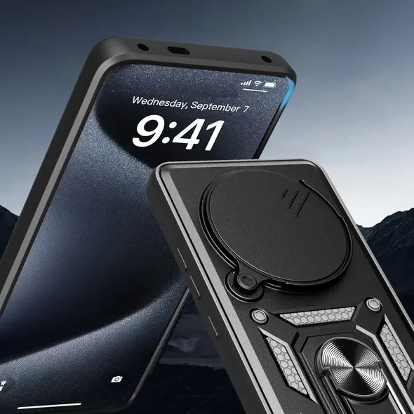 Etui Tech-Protect Camshield Pro Realme 14 Pro 5G Black