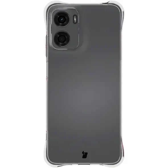 Elastyczne etui Bizon Case Salpa do Motorola Moto E15 przezroczyste