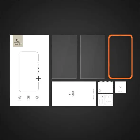 Szkło hartowane Tech-Protect Easy Set+ Nintendo Switch 2 Clear [2 PACK]