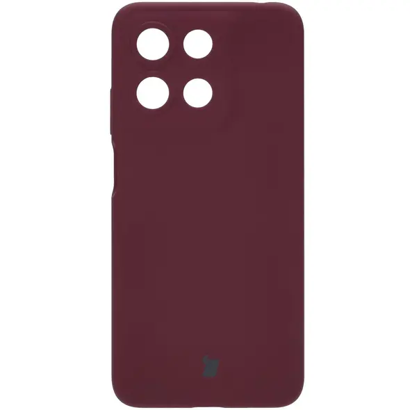 Silikonowe etui Bizon Soft Case do Motorola Moto G15 / G15 Power ciemnofioletowe