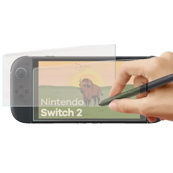 Folia matowa Bizon Glass Tab Film Sun do Nintendo Switch 2 [2 PACK]