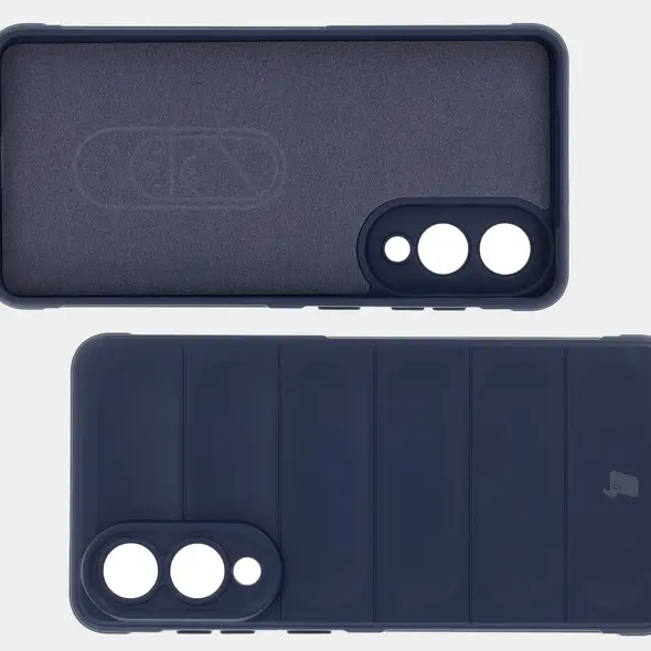 Pancerne etui Bizon Case Tur do Samsung Galaxy S25 Edge granatowe
