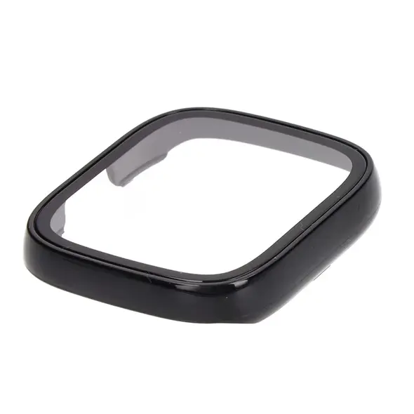 Etui Bizon Case+Glass Set do Xiaomi Redmi Watch 3 czarne