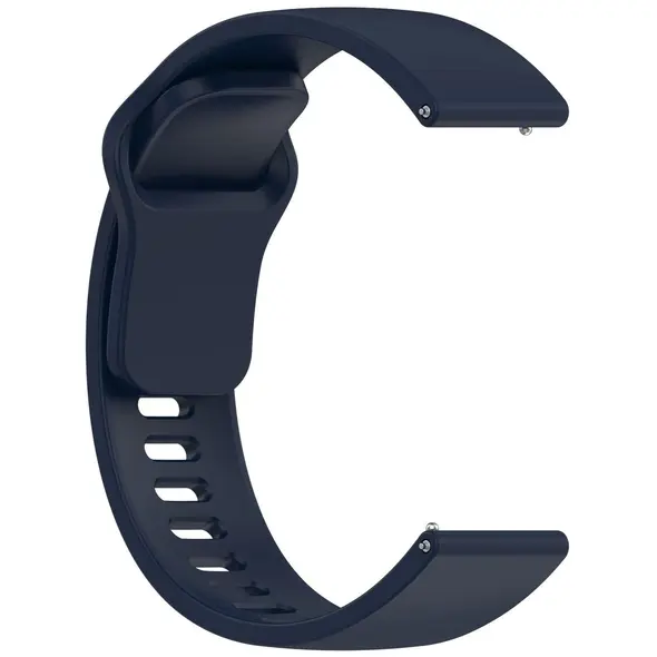 Silikonowy pasek Bizon Strap Watch Silicone do Xiaomi Redmi Watch 5 Lite / 5 Active granatowy