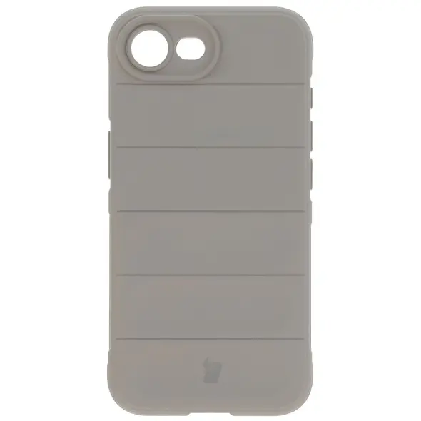 Pancerne etui Bizon Case Tur do Apple iPhone 16e jasnoszare